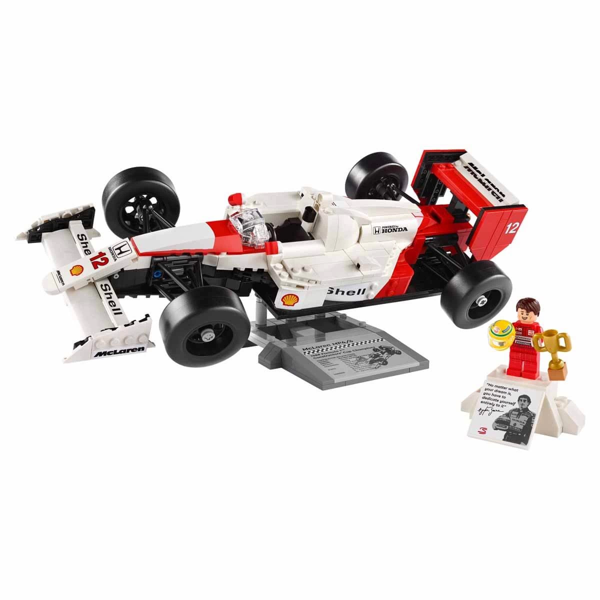LEGO Icons McLaren MP4/4 ve Ayrton Senna 10330 Kız Erkek Çocuk Oyuncak Eğitici Oyuncaklar - Image 1