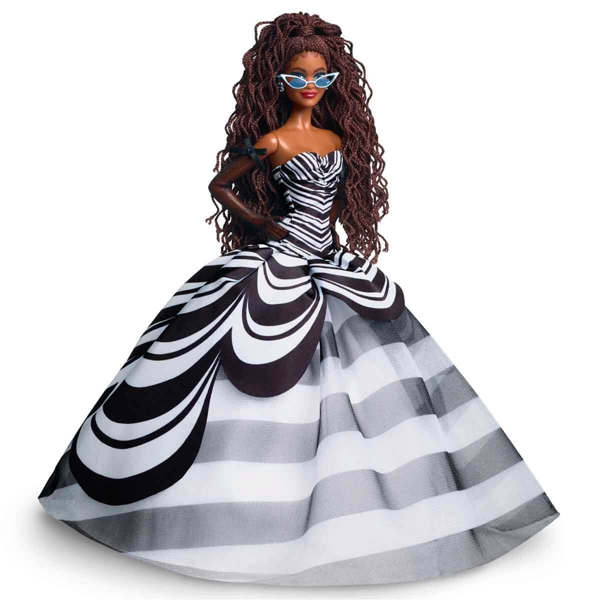 Barbie Mavi Safir 65. Yıl Dönümü Bebeği HRM59 Kız Erkek Çocuk Oyuncak Eğitici Oyuncaklar - Image 1