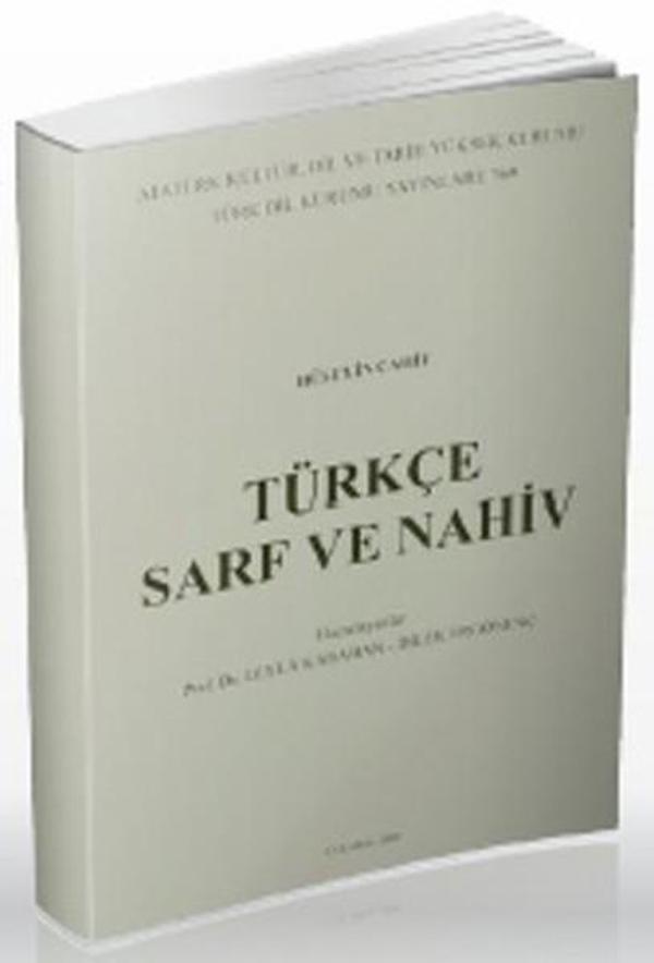 Türkçe Sarf ve Nahiv - Türk Dil Kurumu Yayınları - Image 1