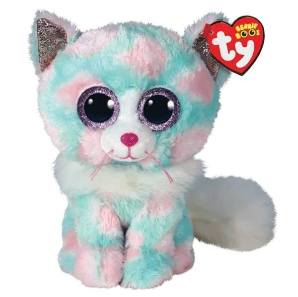 Ty Beanie Boos Peluş Kedi Opal 23cm Kız Erkek Çocuk Oyuncak Eğitici Oyuncaklar - Image 1