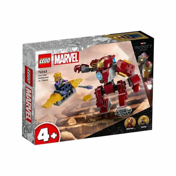 76263 LEGO® Marvel Iron Man Hulkbuster Thanos’a Karşı 66 parça +4 yaş Kız Erkek Çocuk Oyuncak Eğitic - Image 1