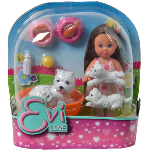 Evi Love Hayvan Arkadaşlarım Köpekler SMB-105734191 Kız Erkek Çocuk Oyuncak Eğitici Oyuncaklar - Image 1