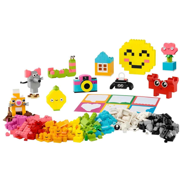 LEGO Classic Yaratıcı Mutlu Kutu 11042 Kız Erkek Çocuk Oyuncak Eğitici Oyuncaklar - Image 1