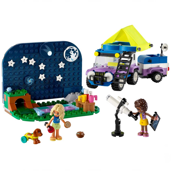 LEGO Friends Yıldız Gözlemleme Kamp Aracı 42603 Kız Erkek Çocuk Oyuncak Eğitici Oyuncaklar - Image 1