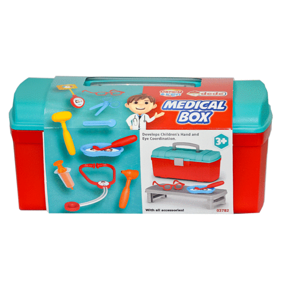 03782 Candy Ken Medical Çanta Kız Erkek Çocuk Oyuncak Eğitici Oyuncaklar - Image 1