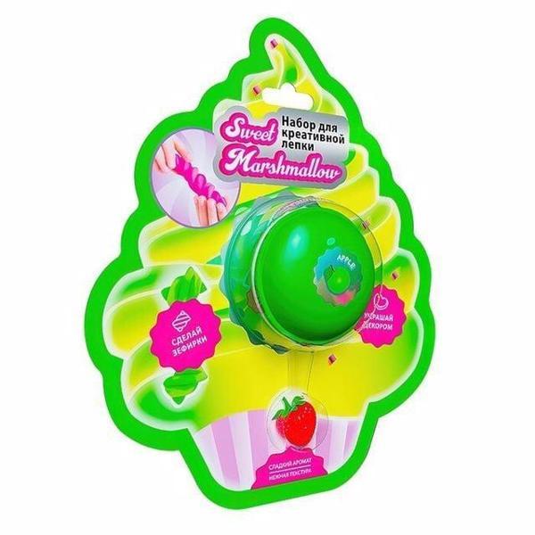 Macaron Kutuda Marshmallow Elma Slime Kız Erkek Çocuk Oyuncak Eğitici Oyuncaklar - Image 1