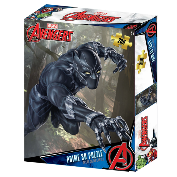 Prime 3D - Wakanda Forever 200 Parça Puzzle 33062 Kız Erkek Çocuk Oyuncak Eğitici Oyuncaklar - Image 1