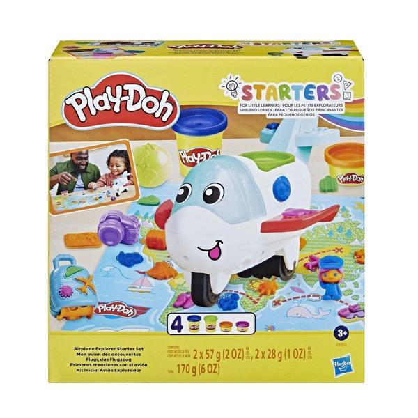 F8804 Play-Doh Starters Eğlenceli Uçak Oyun Seti +3 yaş Kız Erkek Çocuk Oyuncak Eğitici Oyuncaklar - Image 1