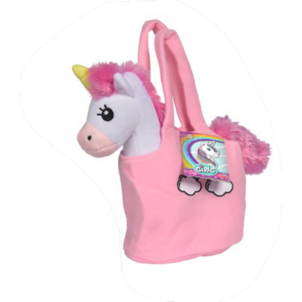 Çanta Unicornlu Peluş SMB-105560064 Kız Erkek Çocuk Oyuncak Eğitici Oyuncaklar - Image 1