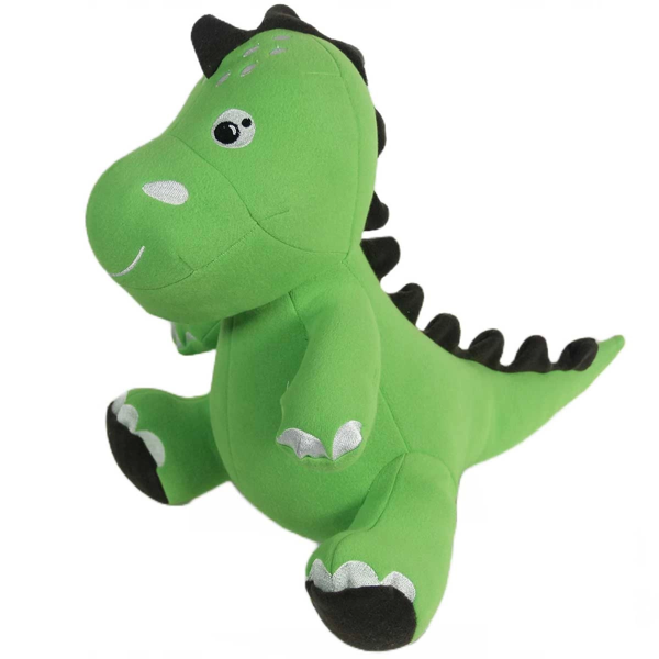 Dino Peluş Oyuncak Yeşil 40cm Kız Erkek Çocuk Oyuncak Eğitici Oyuncaklar - Image 1