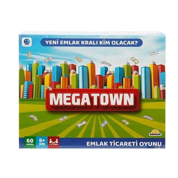 Megatown Emlak Ticareti Oyunu Kız Erkek Çocuk Oyuncak Eğitici Oyuncaklar - Image 1