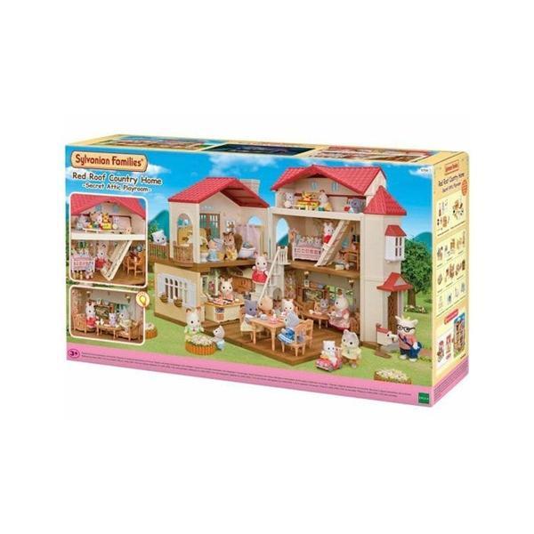 5708 Sylvanian Families Işıklı Şehir Evi ( Gizli Oyun Odalı) Kız Erkek Çocuk Oyuncak Eğitici Oyuncak - Image 1