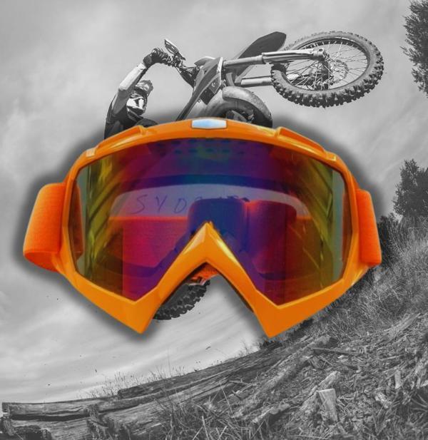 Vemar Goggle Motokros Gözlüğü - Turuncu - Image 1