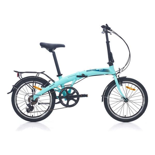 BIANCHI F013 20 JANT KATLANABİLİR BİSİKLET  290H AL-6061 7 VİTES  VB CELESTE  - Image 1