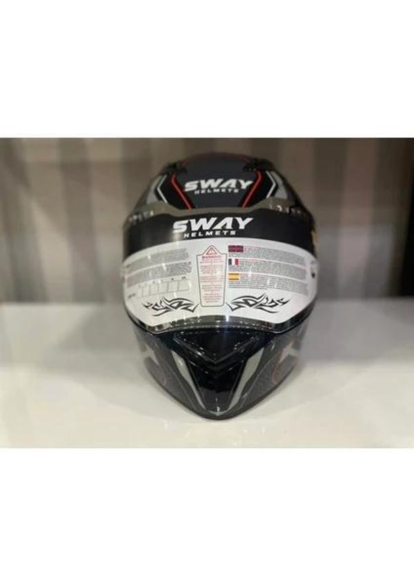 Sway Kask Sway Sw 850 Black/whıte Full Face - Image 1