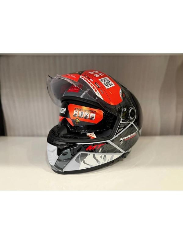 Mt Helmets Kask mt Thunder 4 Sv Raınforest C2 Parlak Gri - Image 1