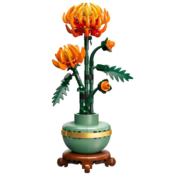 LEGO Icons Krizantem 10368 Kız Erkek Çocuk Oyuncak Eğitici Oyuncaklar - Image 1