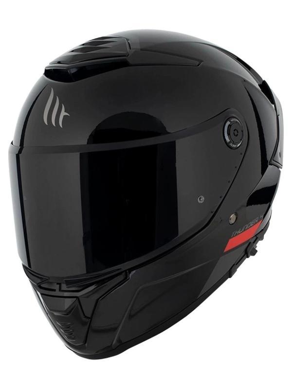 Mt Helmets Kask Mt Thunder 4 Sv Solıd A1 Parlak Şeffaf Vizör - Image 1