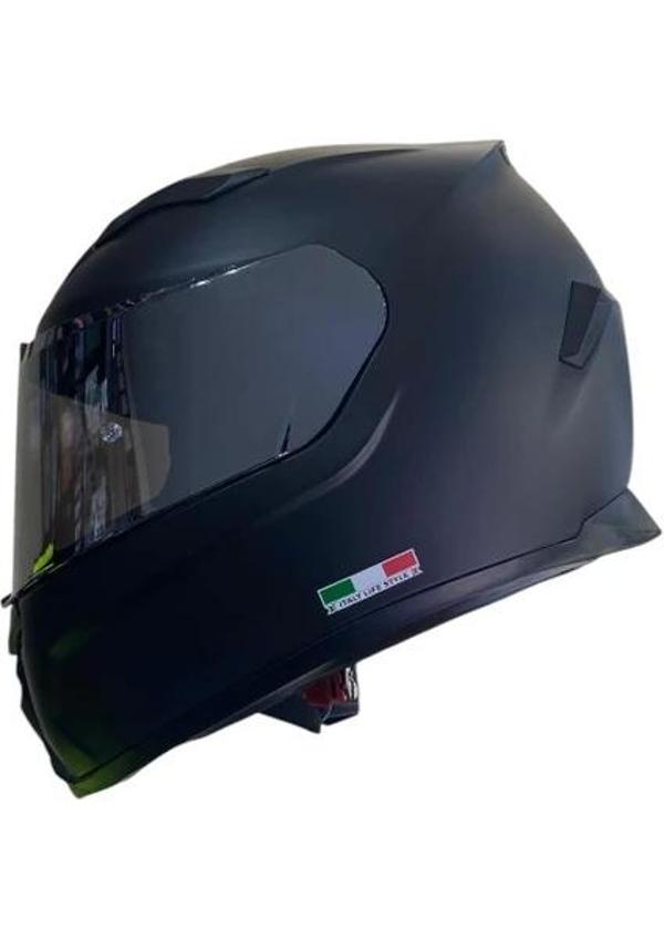 Sway Kapalı Kask Sw 820 Matt Black - Image 1