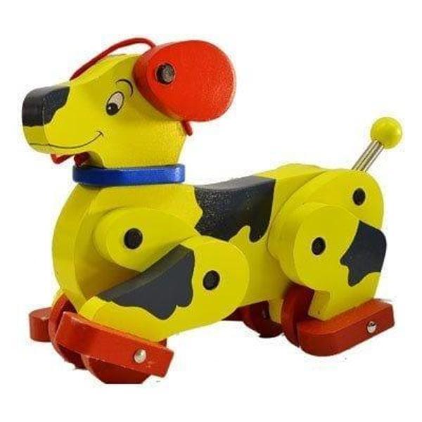 3218-MT EĞİTİCİ AHŞAP SEVİMLİ KÖPEK Kız Erkek Çocuk Oyuncak Eğitici Oyuncaklar - Image 1