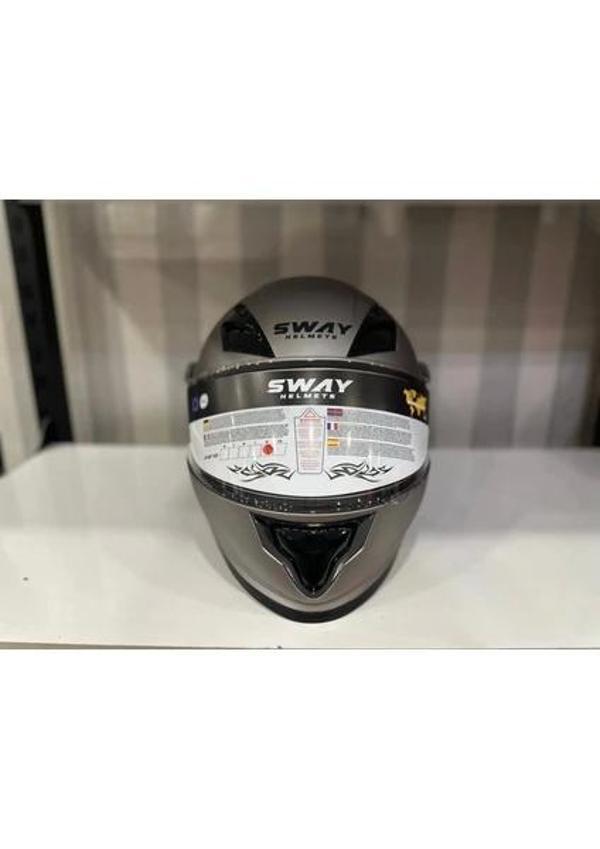 Sway Kask Sway 926 Mat Titanyum Çene Açılır - Image 1