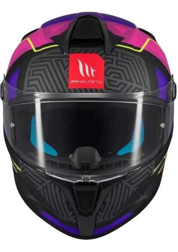 MT Helmets Targo S Brik C8 Kapalı Kask - Image 1