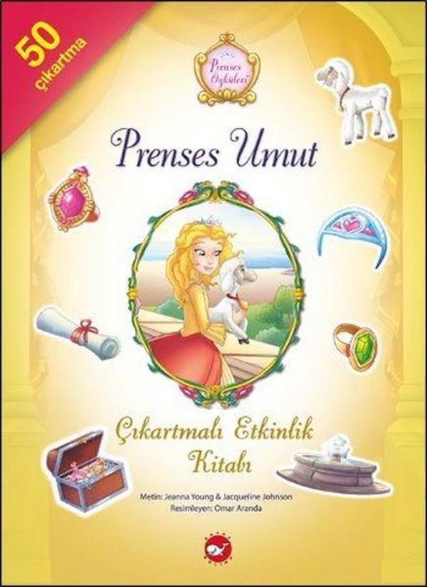 Prenses Öyküleri-Prenses Umut-Çıkartmalı Etkinlik Kitabı - Beyaz Balina Yayınları - Image 1