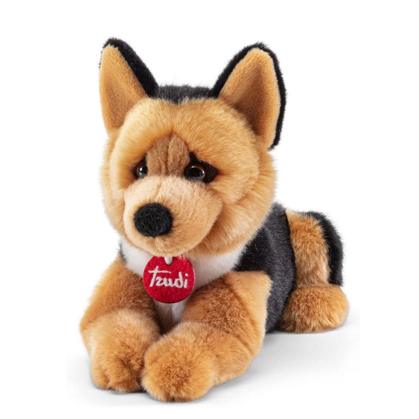 Trudi Peluş German Shepherd Rusty 35cm Kız Erkek Çocuk Oyuncak Eğitici Oyuncaklar - Image 1
