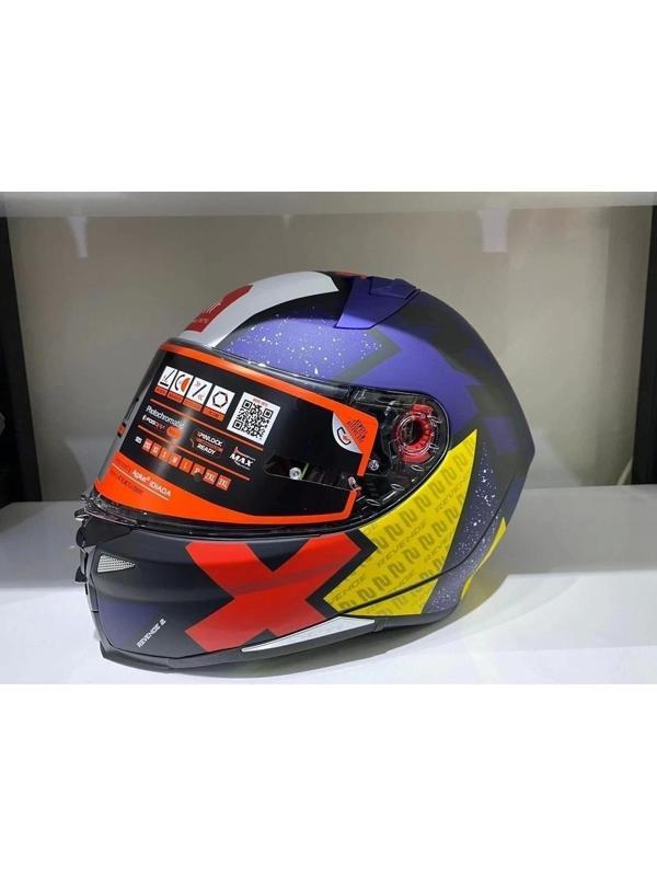 Mt Helmets Kask Revenge 2 Lıght B7 Mat Inci Mavi - Image 1