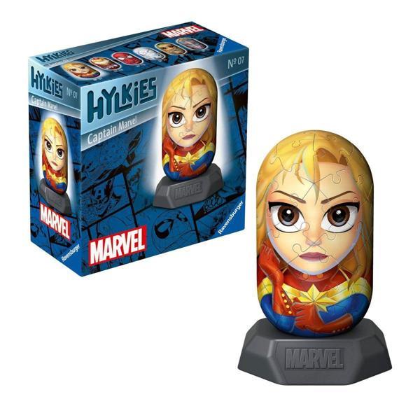 011569 Hylkies Marvel - Captain Marvel 54 parça Puzzle - No:07 - Ravensburger Kız Erkek Çocuk Oyunca - Image 1