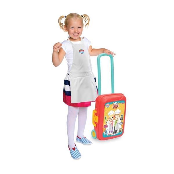 Candy & Ken Mutfak Set Bavulum Çekçek Bavul Kız Erkek Çocuk Oyuncak Eğitici Oyuncaklar - Image 1
