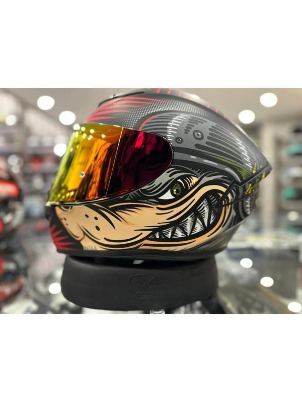 Shiro Kask Shiro SH-870 Fighter Wolf Race - Image 1