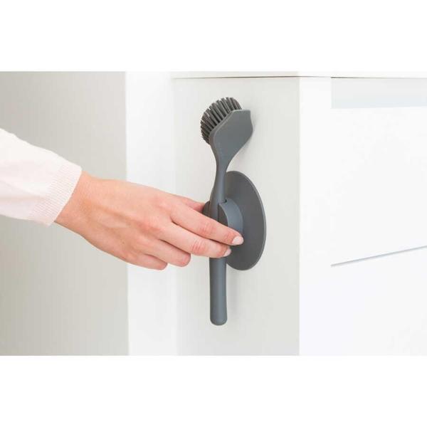 Brabantia Dark Grey Bulaşık Fırçası Ve Tutacağı  - Image 1