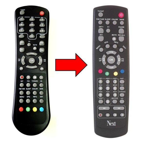 Next YE-2000 HD Uydu Alıcı Kumandası Muadil - Image 1