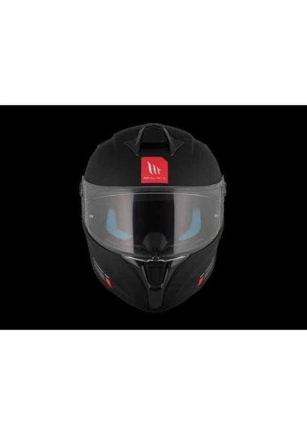 Mt Helmets Kask Targo S Solid Siyah Mat - Image 1
