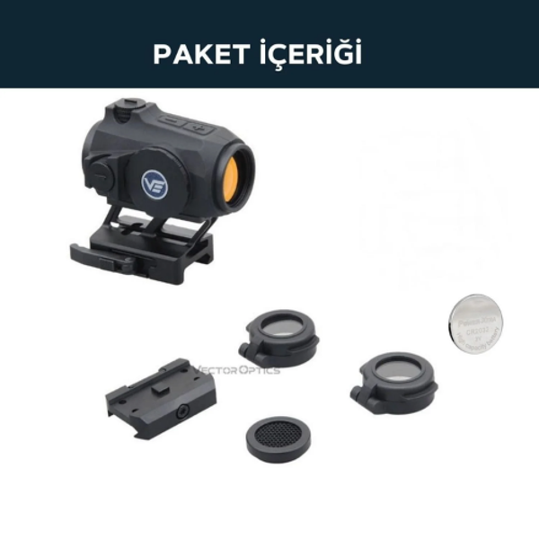 Maverick‑IV 1×20 Mini Reflex Sight MIL Rubber - Image 1