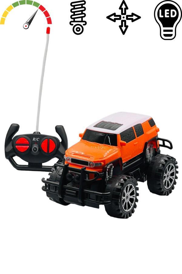 Giffy Oyuncak 1:18 Uzaktan Kumandalı Şarjlı Super Suvs Rock Crawler Işıklı Araba - Image 1