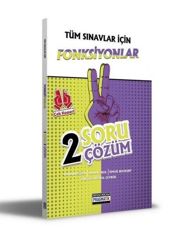2021 Tüm Sınavlar İçin Fonksiyonlar - 2 Soru 2 Çözüm - Benim Hocam Yayınları - Image 1
