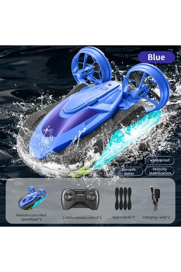 Giffy Oyuncak Kumandalı Suda Ve Karada Giden Bot Alligator - Image 1