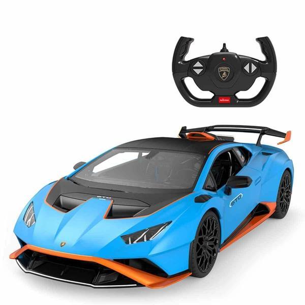 1:14 Lamborghini Huracan STO Işıklı Uzaktan Kumandalı Araba Kız Erkek Çocuk Oyuncak Eğitici Oyuncakl - Image 1