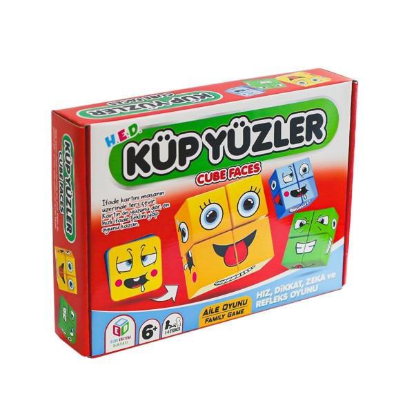 HED 726 Küp Yüzler -Hobi Oyuncak Kız Erkek Çocuk Oyuncak Eğitici Oyuncaklar - Image 1
