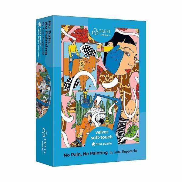 PUZZLE-37423 No Pain No Painting 500 Parça Puzzle Kız Erkek Çocuk Oyuncak Eğitici Oyuncaklar - Image 1