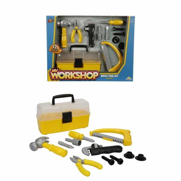 Zapp Toys My Workshop Çantalı Tamir Seti 12 Parça Kız Erkek Çocuk Oyuncak Eğitici Oyuncaklar - Image 1
