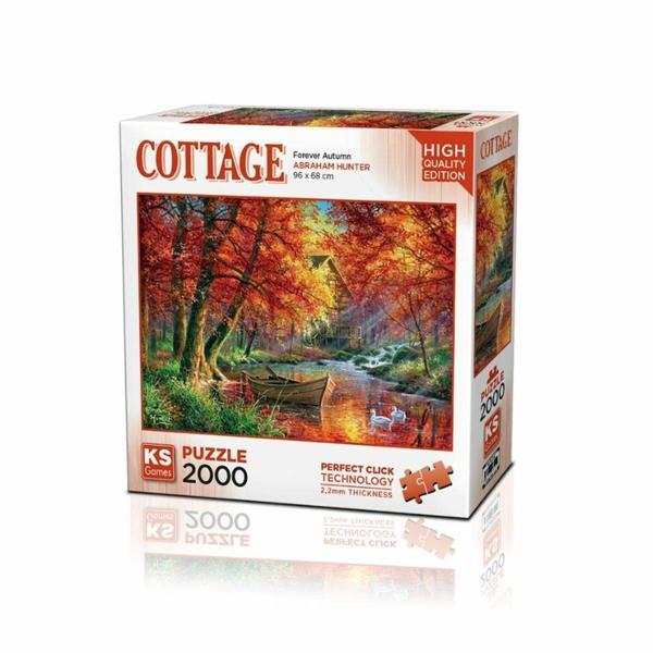22514 Forever Autumn 2000 Parça Puzzle -KS Kız Erkek Çocuk Oyuncak Eğitici Oyuncaklar - Image 1