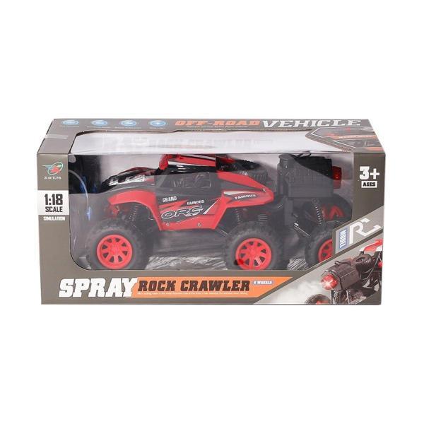 299 Kumandalı Şarjlı Duman Atan Rock Crawler Araba 1:18 Kız Erkek Çocuk Oyuncak Eğitici Oyuncaklar - Image 1