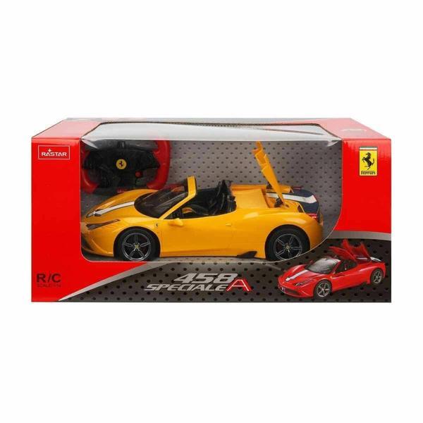 74560 1:14 Ferrari 458 Speciale Uzaktan Kumandalı Işıklı Araba Kız Erkek Çocuk Oyuncak Eğitici Oyunc - Image 1