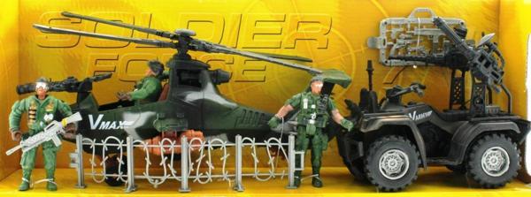 Atv ve Helikopterli Askeri Oyun Seti Kız Erkek Çocuk Oyuncak Eğitici Oyuncaklar - Image 1