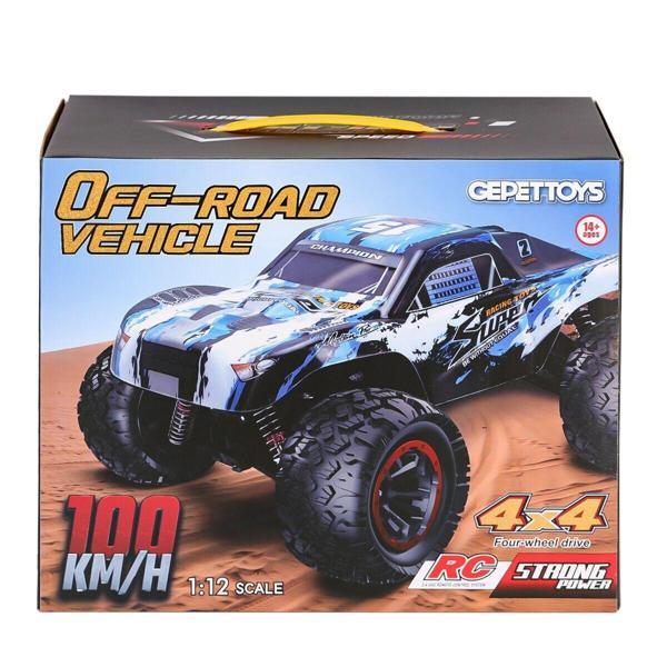 AJ22-20 Kumandalı 1:12 70 km/h Off Road Araba 4x4 Kız Erkek Çocuk Oyuncak Eğitici Oyuncaklar - Image 1