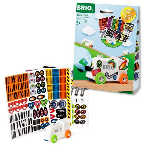 Brio Sticker Yapıştırmalı Tren 33979 Kız Erkek Çocuk Oyuncak Eğitici Oyuncaklar - Image 1
