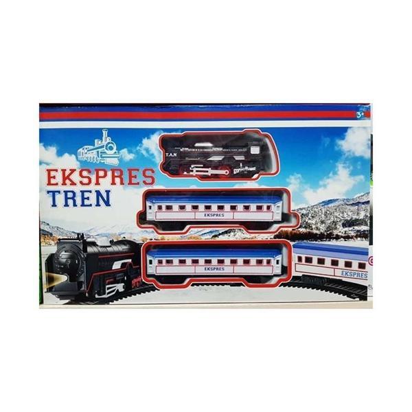 CNM48 PİLLİ EKSPRES TREN Kız Erkek Çocuk Oyuncak Eğitici Oyuncaklar - Image 1